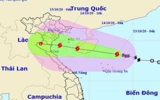 Bão số 7 chuẩn bị đổ bộ vào nước ta