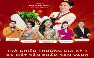 Trà Chiều Thương Gia Kỳ 4 Được Tổ Chức Với Chủ Đề “Ra Mắt Sản Phẩm Sâm Vàng”