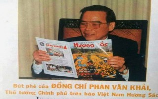 Nguyên Thủ tướng Phan Văn Khải với ngành Sinh vật cảnh