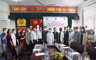 Trung tâm Nghiên cứu Bảo tồn và Phát triển Hoa lan Việt Nam đồng hành với công tác phòng chống COVID19