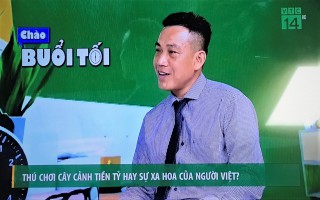 Nhà báo Vương Xuân Nguyên: “Phát triển thú chơi cây cảnh lành mạnh, tránh đầu cơ gây nhiễu thị trường”