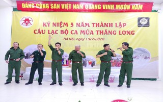 Lễ kỉ niệm 5 năm ngày thành lập " Câu lạc bộ ca múa thăng Long"