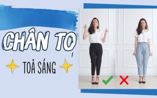 Cách mặc đồ cho nàng chân to