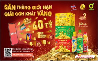 Mega1 khuấy đảo thị trường với khuyến mãi siêu khủng lên tới 40 tỷ đồng