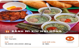 3 tiệm bánh mì xíu mại cho bữa sáng ở Đà Lạt