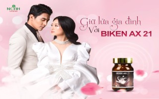 Biken Ax Placenta viên uống tăng cường nội tiết tố nữ - Giải pháp cho phụ nữ sau sinh, nâng cao cảm xúc vợ chồng