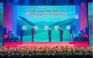 Lễ phát động “Tháng Nhân đạo" năm 2025 với chủ đề “Hành trình nhân đạo - Lan tỏa yêu thương”