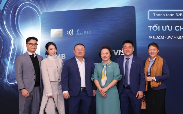 MB Visa Hi BIZ giúp doanh nghiệp linh hoạt chi tiêu và tăng hiệu quả vận hành