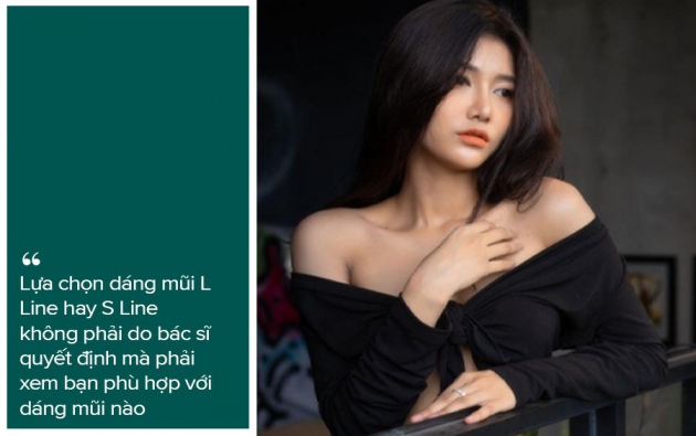 Sụn Surgiform thích hợp với dáng mũi L - Line hay S - Line