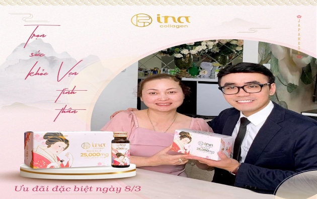 “MANG THANH XUÂN VỀ CHO MẸ” VỚI INA COLLAGEN NHÂN NGÀY 8/3
